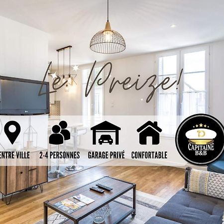 Appartement "Le Preize" - Centre Ville - Garage Prive Troyes Ngoại thất bức ảnh